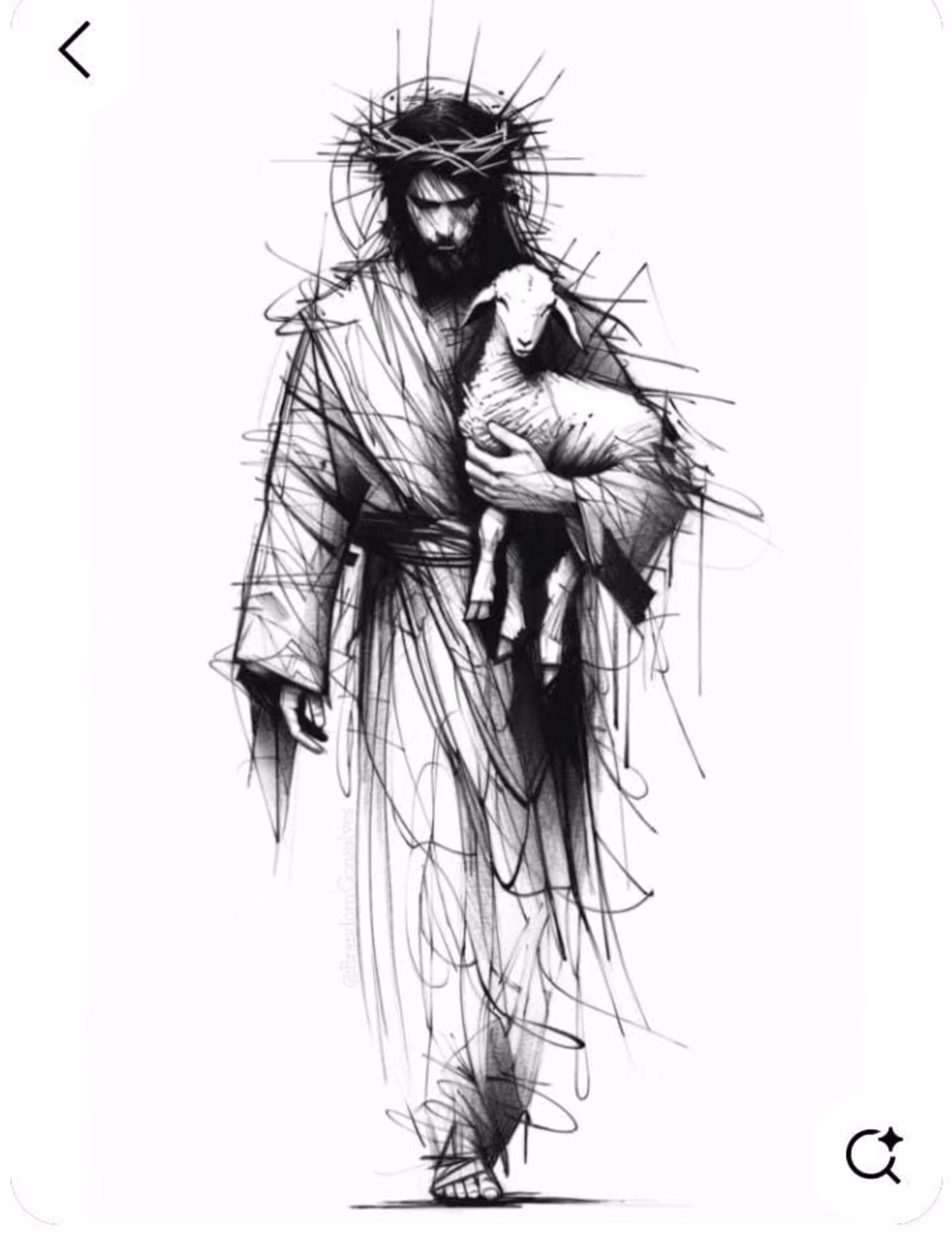 Jesus Drawing